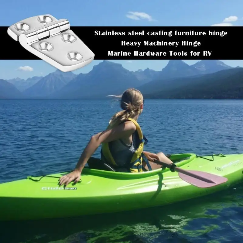 Петли для шкафа из нержавеющей стали, двери, применяемые к судовой яхте и грузовику, переоборудование подъемника, поддержка, Буфер Заслонки, мебельная фурнитура