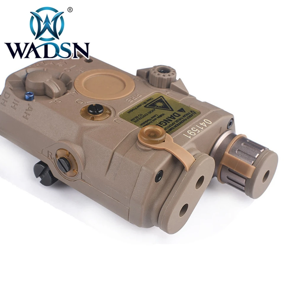 WADSN PEQ-15 LA5 Белый светодиодный тактический фонарь+ лазер в красный горошек+ ИК линзы Охотничья винтовка страйкбол батарейный блок WEX276 оружейные фонари