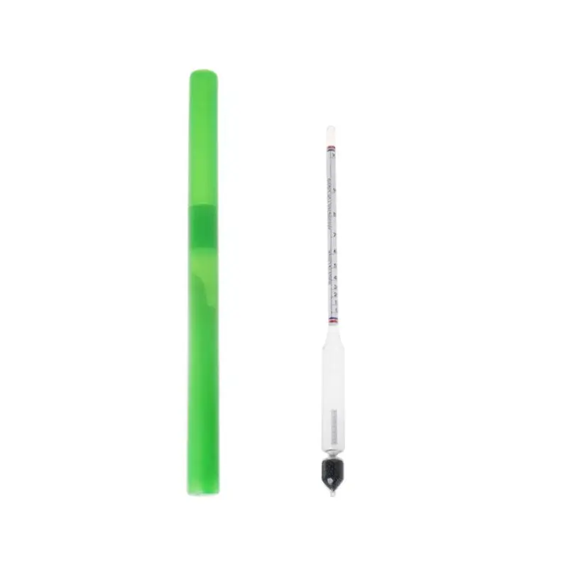 

Hydrometer Tester Vintage measuring bottle Set Tools Alcoholmeter Alcohol Meter Wine Concentration Meter 0-100 hydrometer alc