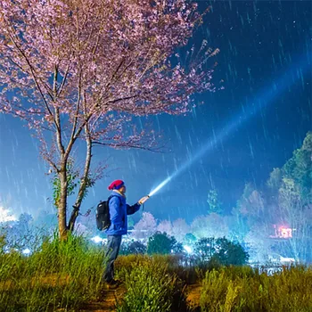 

Cree Camping Lantern with Magnet Tent Light Ip68 USB Charging Outdoor Emergency Power Lamp 6 Modes Flashlight Mosquito Repellen