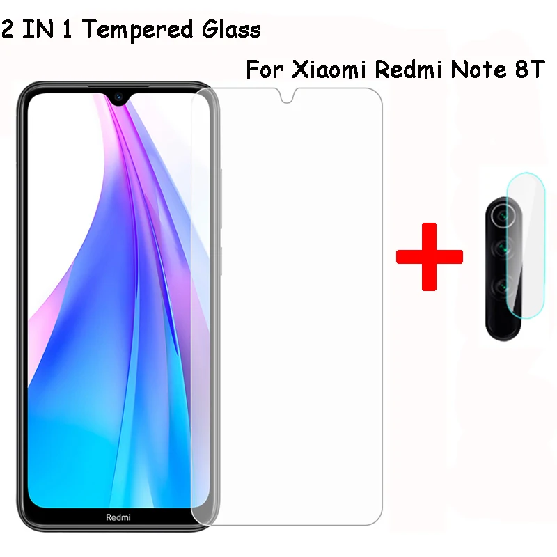 Закаленное стекло 2 в 1 для Redmi Note 8 T защитная пленка объектива камеры Xiaomi Redmi8 Pro 8t t