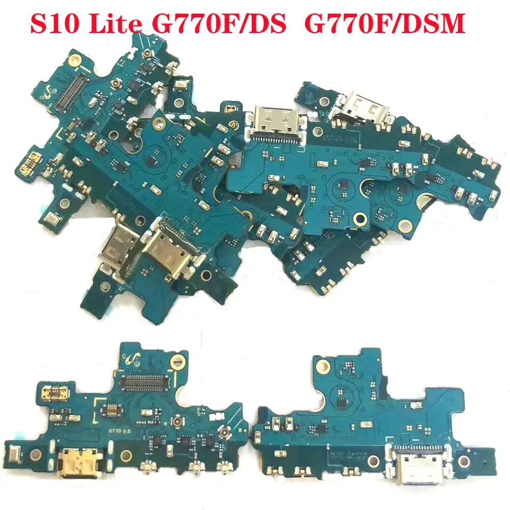 Orijinal yeni Samsung Galaxy S10 Lite G770F/DS G770F/DSM A90S 5G şarj cihazı şarj bağlantı noktası USB konektörü veri Flex kablo