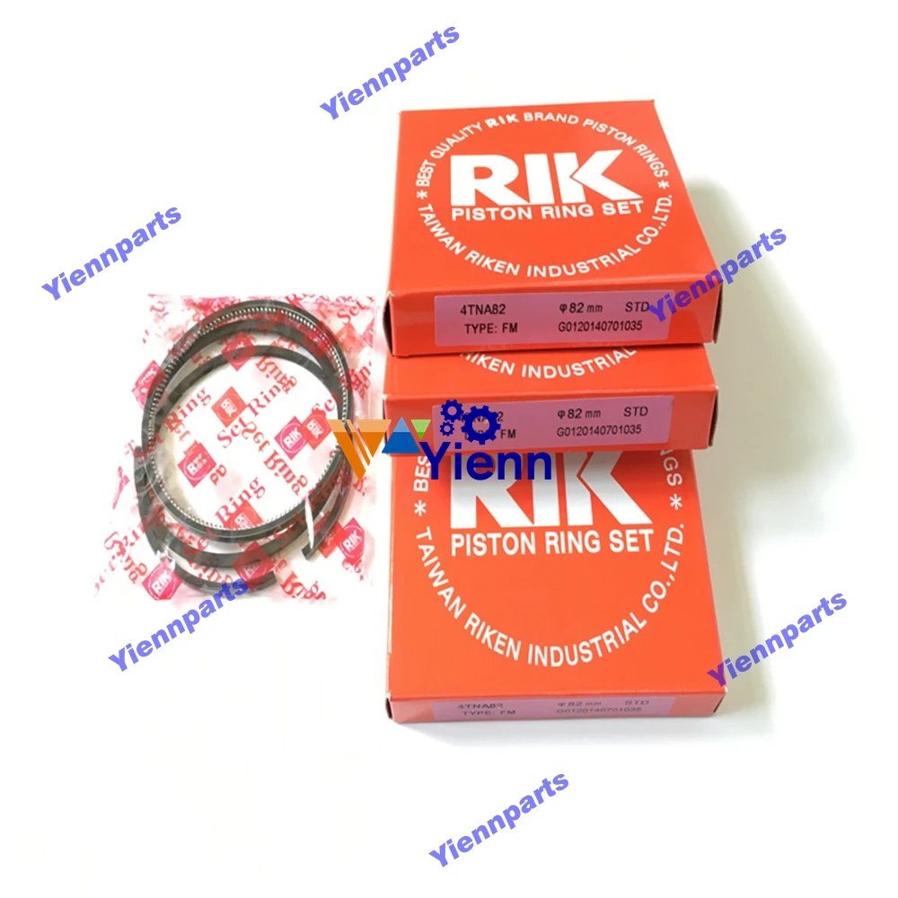 Yanmar 4TNA82 4TNE82 4TNV82 Piston Ring