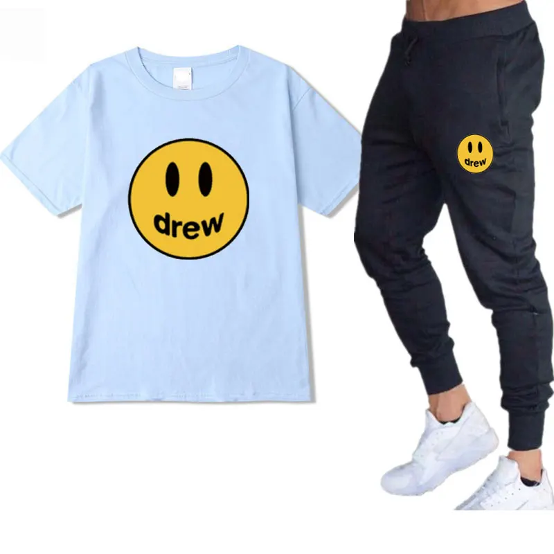 Hip-hop summer Justin Bieber got a T-shirt Set Justin Bieber smile t-shirt sportswear men women cotton men sportswear Hip-hop summer Justin Bieber got a T-shirt Set Justin Bieber smile t-shirt sportswear men women cotton men sportswear