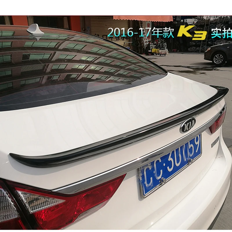 Автомобильные аксессуары для Kia Forte K3 2016 2017 ABS пластик Неокрашенный праймер задний