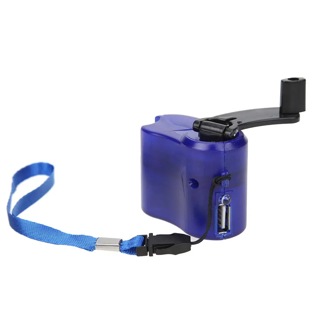 

Universal Portable Emergency Hand Power 5.5V Dynamo Hand Crank USB Charging Charger Outdoor Survival Tool