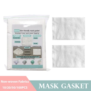 

50/100pcs Breathable Mask Respiring Mat For All Kinds Of Masks Disposable Face Masks Replacement Filtering Pad