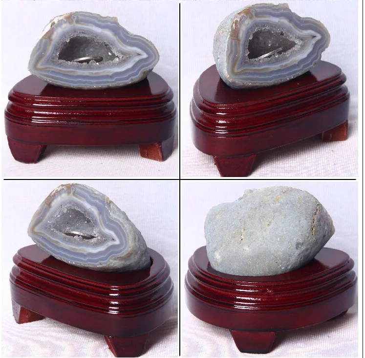 afa882007+Cave cornucopia Lucky natural agate ornaments purple amethyst druse block cave ornaments agate stone cave