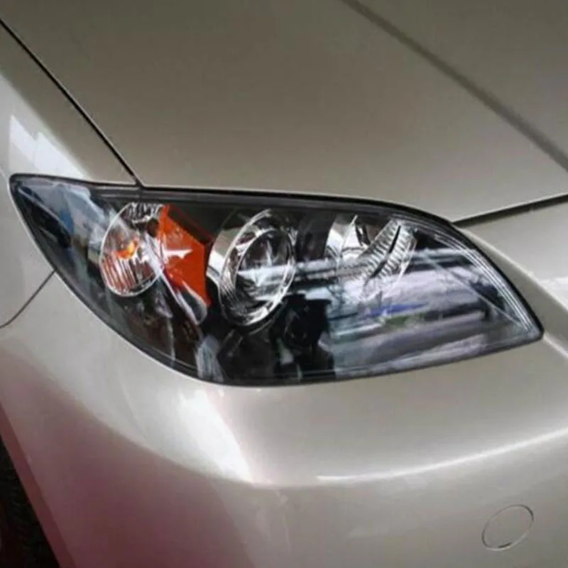 1 шт. Автомобильная Передняя фара Крышка для Mazda 3 2006-2012 фара Водонепроницаемая прозрачная линза Авто оболочка Крышка левая