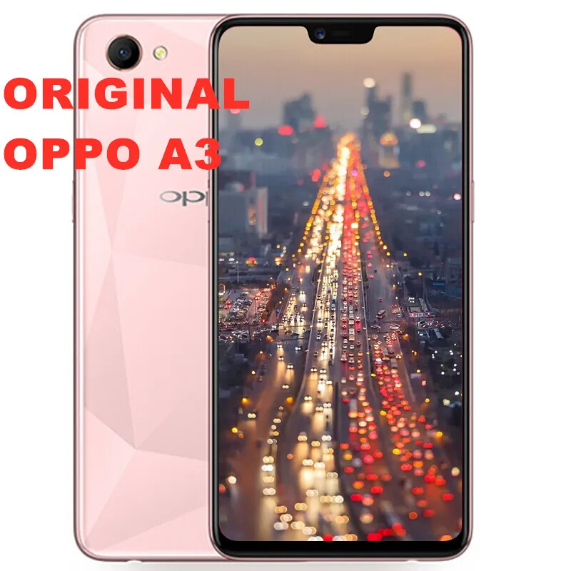 Оригинальная глобальная прошивка Oppo A3 4G LTE смартфон MTK6771 Восьмиядерный Android 8,1 6," ips 2280x1080 16.0MP