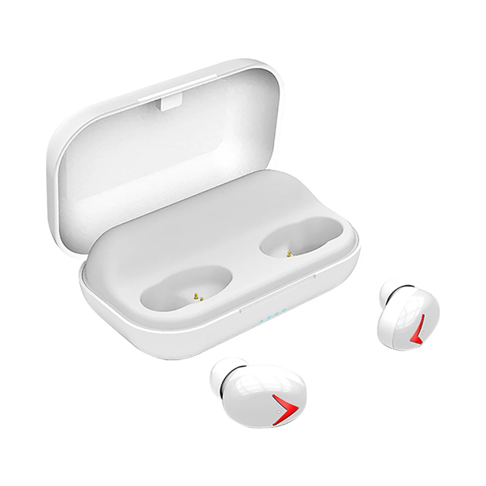 Белый Новинка A8 TWS Touch Bluetooth 5,0 наушники беспроводные наушники водонепроницаемые HD 3D стерео наушники шумоподавляющая гарнитура - Цвет: Белый