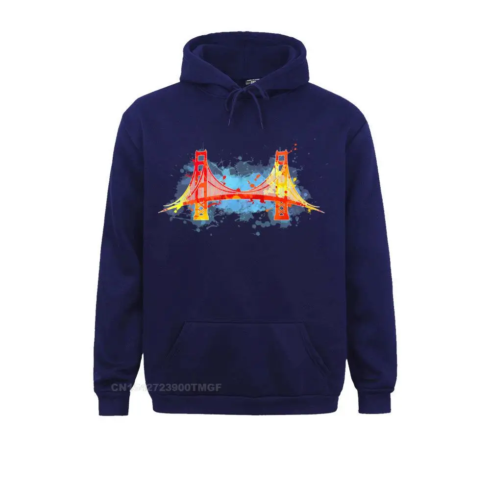 New Design Golden Gate Bridge T-shirt San Francisco by Zany Brainy__19036 Normal Sweatshirts  Mens Hoodies Long Sleeve Hoods Autumn Golden Gate Bridge T-shirt San Francisco by Zany Brainy__19036navy
