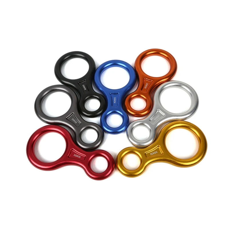 

Climbing Slow Down Eight Rings Rock Climbing Equipment Outdoor Supplies 2019 New 6 Colros