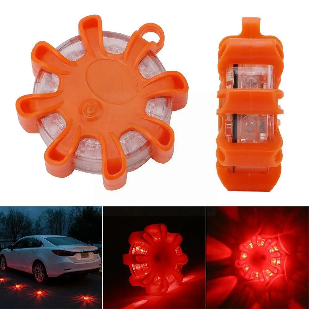 Magnetic Emergency Roadside Safety Light Led Road Flare Night Warning Lamps Beacon Flashlight Lights V1l7 | Автомобили и
