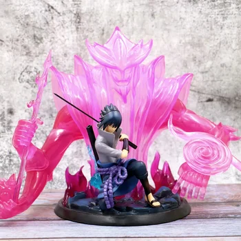 

Anime Naruto Uchiha Sasuke Susanoo Fighting Ver PVC Action Figure Collectible Model doll toy 25cm