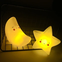 LEDGLE – veilleuse LED en forme d'étoile du soleil, luminaire décoratif d'intérieur, idéal pour la chambre d'un enfant, idéal pour une table de chevet 