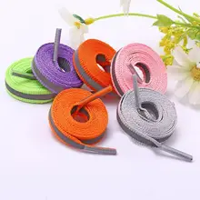 

Luminous Shoelace Athletic Sport Flat Shoe canvas Laces Glow In The Dark Night Color Fluorescent Shoelace 80/100/120cm
