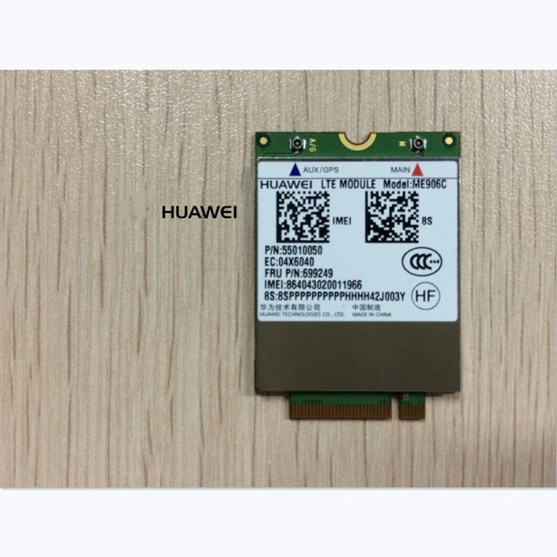 Huawei ME906C LTE (FDD/TDD) M.2 NGFF 4G для ноутбука планшета хромированная Книга Ультра книга 100%