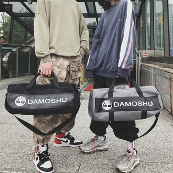 

Fitness bag women's sports bag small portable travel bag men's short distance light training bag bag bag luggage bag