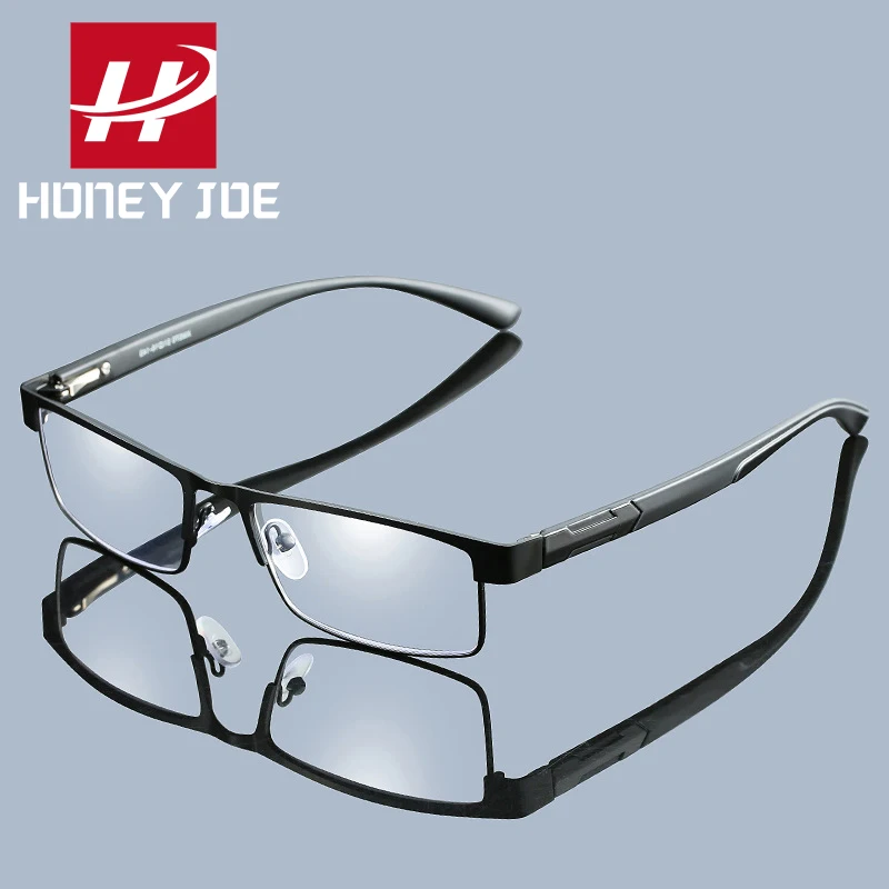 Металлическая оправа очки для чтения мужские не сферические 12 слоев линзы с