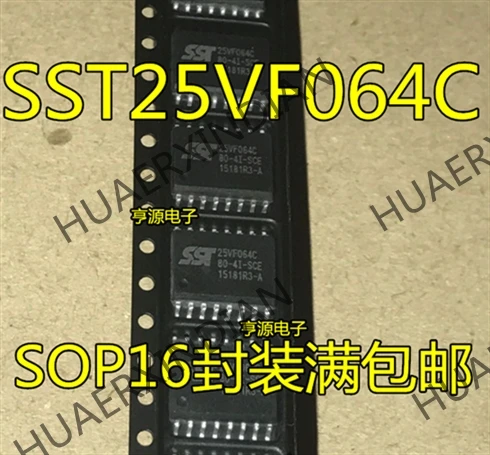 10 шт./лот SST25VF064C SST25VF064C-80-4I-SCE SOP16 в
