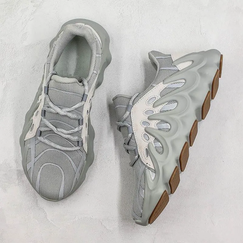 2019 Новинка 451 обувь Kanye West Модные Дизайнерские кроссовки зеленый черный серый