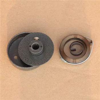 

Wholesale Cheap Machine Flat Spiral Coil Spring Constant Force Spring Spiral Power Spring with Cover and Seat Base