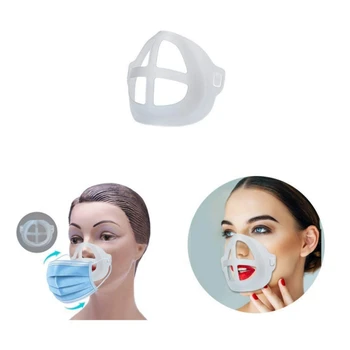 

3D Mouth Mask Support Breathing Assist Help Mask Inner Cushion Bracket Silicone Reusable Mask Holder Mask Bracket Face Care
