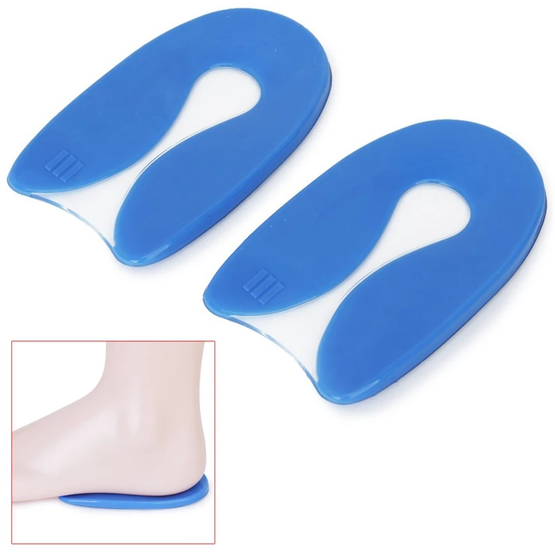 

BEAU-1 pair U-shaped Silicone Gel Heel Pain Relieving Forehead Pad