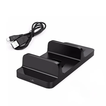 

for PlayStation 4 PS4 Wireless Controllers USB Fast Charging Stand Bracket 2 In 1 Mini Dual Console Charging Dock Station