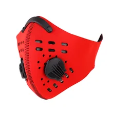 Водонепроницаемая маска против пыли Пылезащитный фильтр половина маски для лица для наружного велоспорта дышащая маска