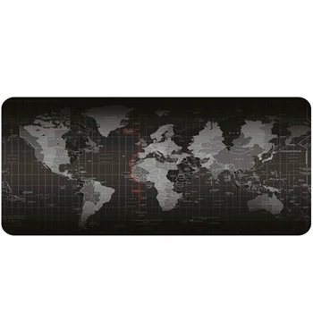 

Super Large Size Computer Mouse Pad Mat 90cm 40cm World Map Speed Game Laptop Gaming Mousepad