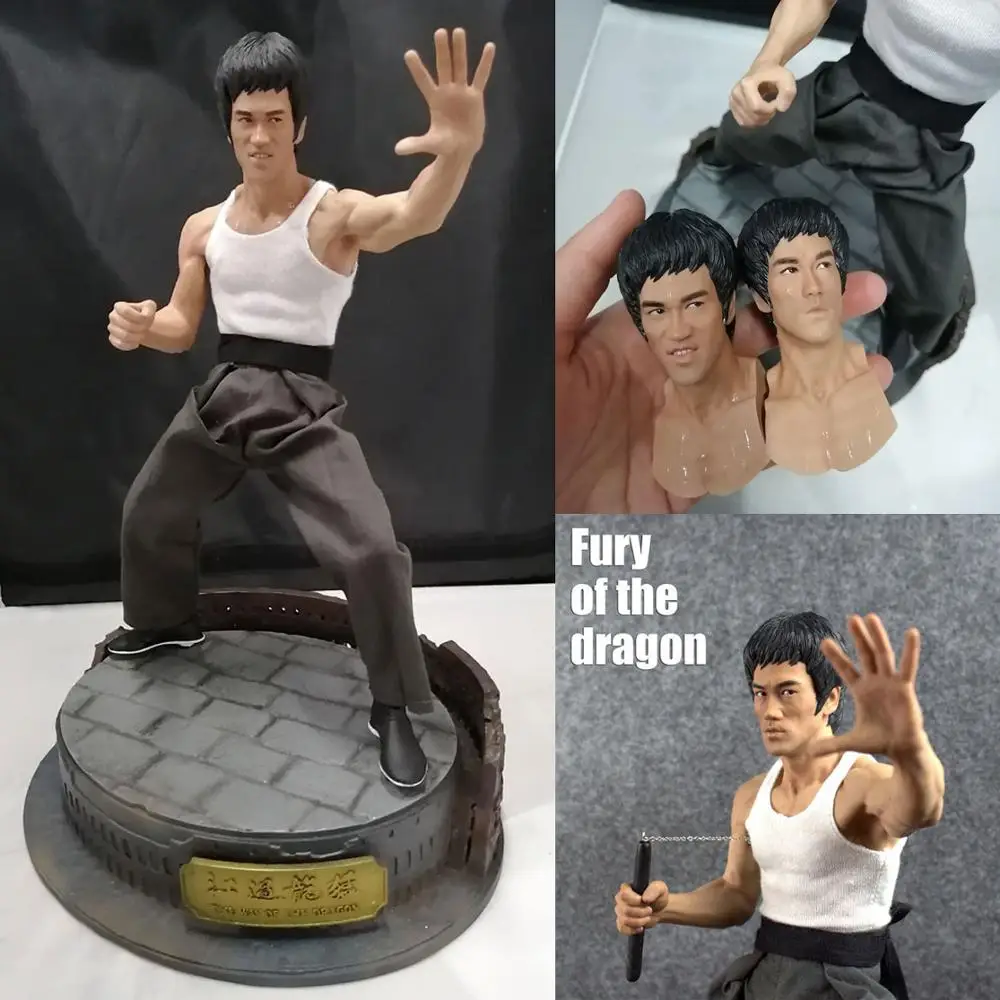 Wong Work CHINA.X-H 1/6 Брюс Ли 78-летие яростный дракон Кунг-фу Мастер Статуэтка коллекция ограниченная