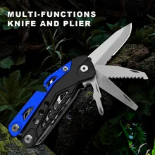 New Multitools Wire Cutter Pliers Multifunctional Tool Camping Survival Hunting Folding Multitool Knife Cutting Plier Alicates outdoor multifunction knife pliers multitool multifunctional tool combination pliers multitool survival multifunctional plier