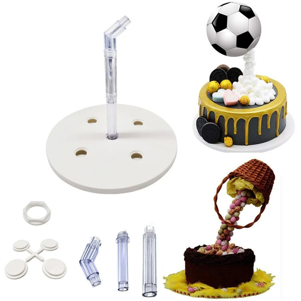 Kit De Versement De Gateau Anti Gravite Support De Gateau Cadre De Structure De Support Decoration De Gateau Sur Pied Reutilisable Armature Pour Fete Aliexpress