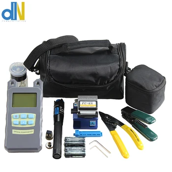 

14 type Optical Power Meter 1MW visual fault locator set with Fiber Cleaver FC-6S Fiber Optic Tool Kit