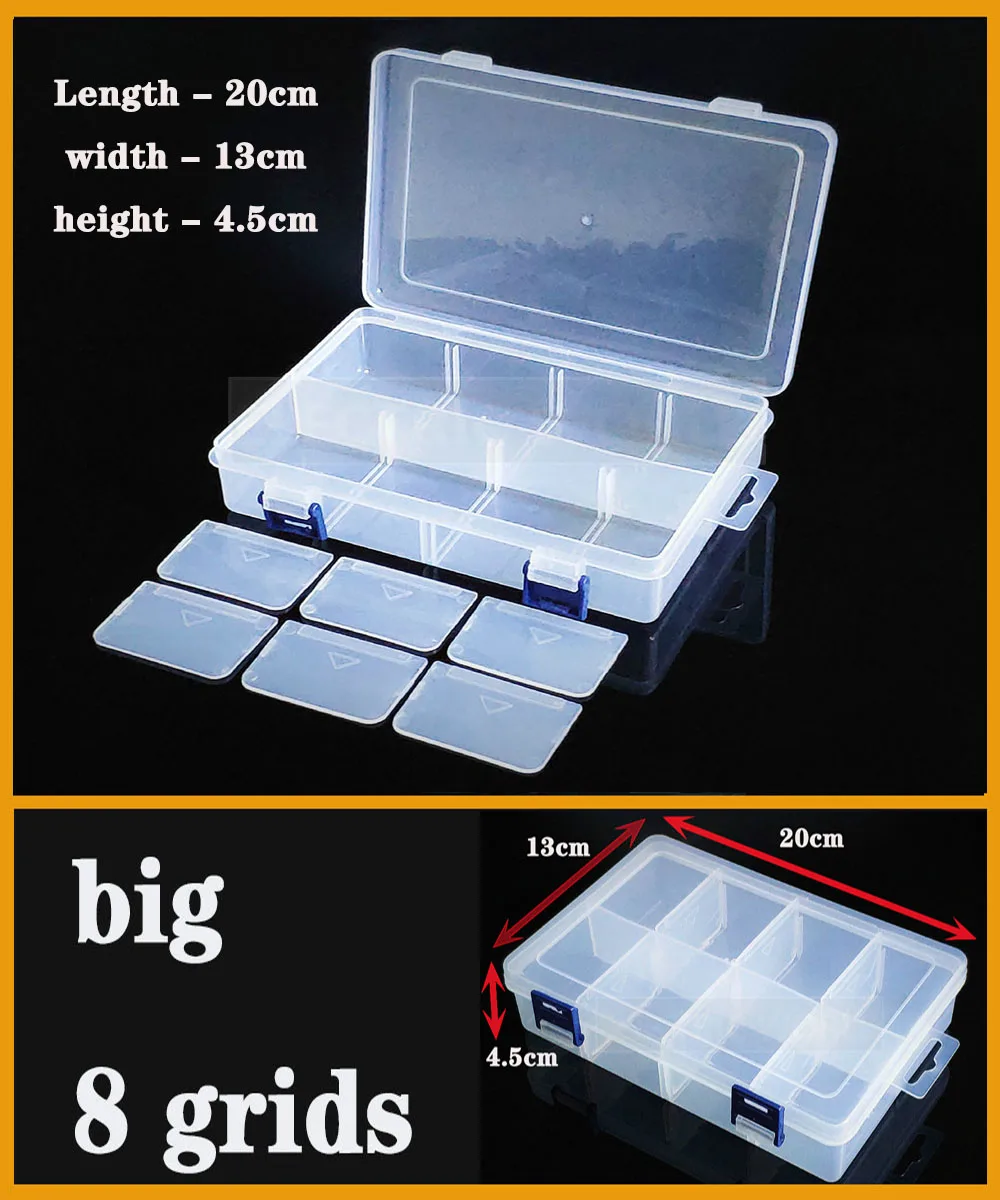 Practical Toolbox Plastic Container Box for Tools Case Screw Sewing PP  Boxes Transparent Component Screw Jewelry Storage Box - Price history &  Review, AliExpress Seller - SINDUON Official Store