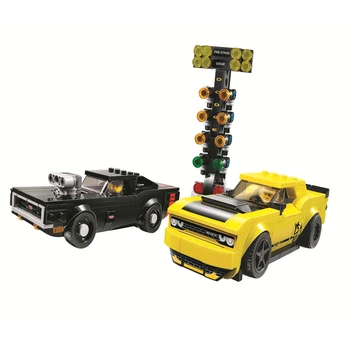 

New City Super Racers Model Building Blocks Speed Compatible 75893 75891 75895 75890 Racing Sport Auto Car Bricks Toys