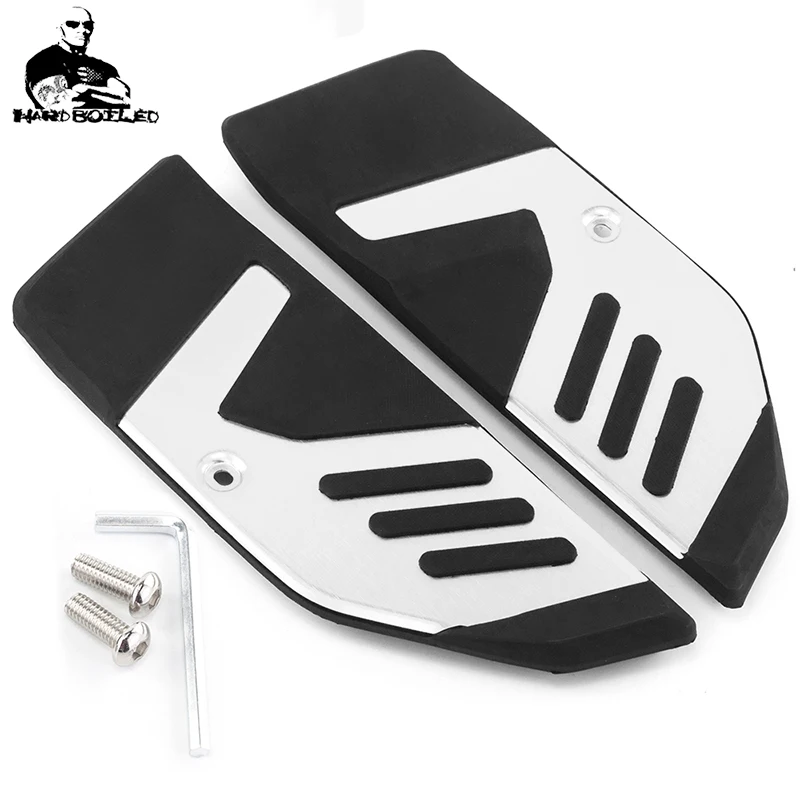 T MAX Motorcycle Footboard Steps For YAMAHA T-MAX 560 TMAX560 TMAX 560 2019 2020 Front Rear Footrest Pegs Plate Pads Foot Stack (9)