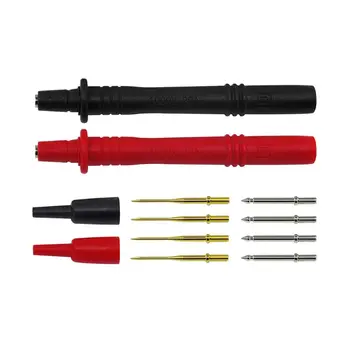 

New P1300B Digital Multimeter Probes Test Leads Replaceable Needles Kits Clearance Cable Wire Clips qyh