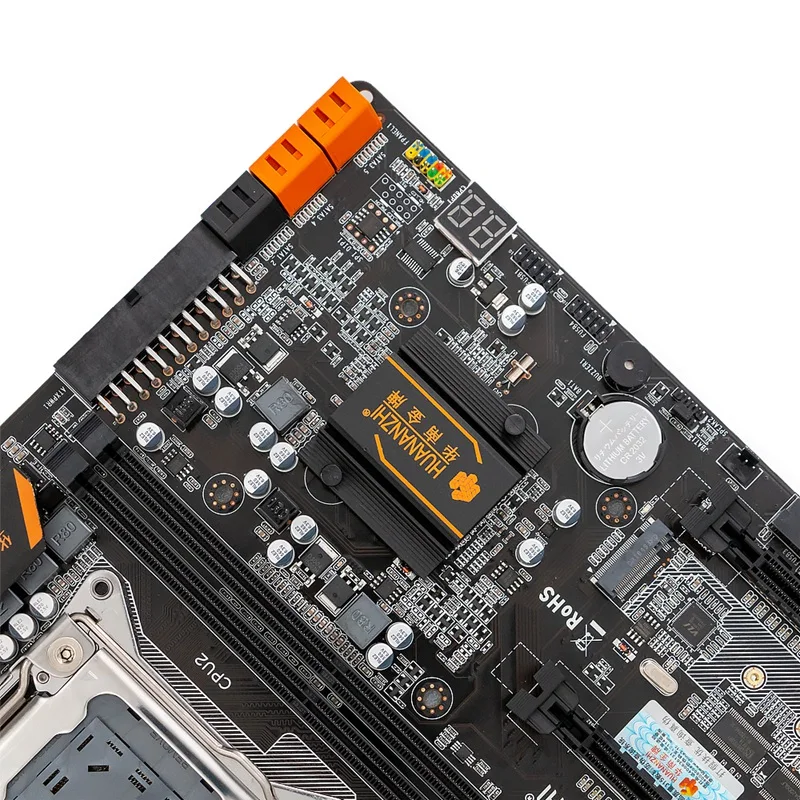 HUANANZHI X79-4D двойной Процессор материнская плата для Intel X79 LGA 2011 E5 2680V2 DDR3 1333/1600/1866 МГц 128 ГБ PCI-E SATA3 USB3.0 E-ATX