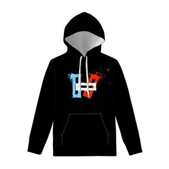 

Polyester Hoodies with Twenty One Pilots Print for Teen Girls Autumn Clothing O-Neck Sweatshirts Women's Hoodie Custom Pattern