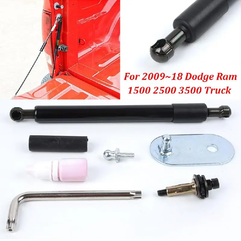

High Performance Tailgate Assist Shock Fit For Dodge Ram1500 2500 3500 Truck 2009~2018 truck Safety Tailgates Assist Tool Set