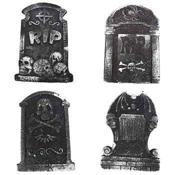 

Halloween Decoration Foam Tombstone Haunted House Set Environmental Protection Shantou Tombstone Horror Atmosphere Venue Layout