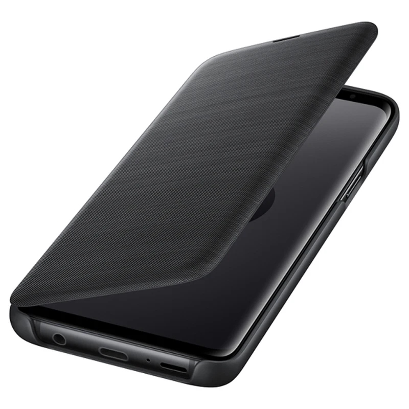samsung светодиодный чехол Smart Cover чехол для телефона для samsung Galaxy S9 G9600 S9+ S9 Plus G9650 функция сна карман для карт