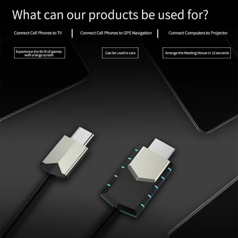 TC03 USB-C тип-c к HDMI 4 к 30 Гц адаптер конвертер кабель провода шнур для MacBook/DELL XPS/хром книга/lenovo/Galaxy Тип C устройства