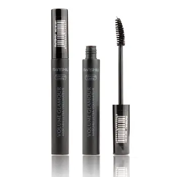 

4D Fiber Mascara Long Eyelash Silicone Brush Curving Lengthening Mascara Waterproof Longlasting Makeup Eye Cosmen new、wetic