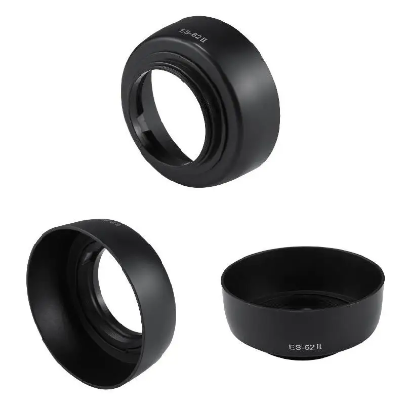 Бленда объектива камеры для Canon EF 50mm F1.8 II ES-62 ES62ii DJA99