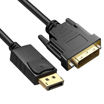 

DP Display-port Displayport to DVI cable 1.8M DP to DVI adapter cable converter Displayport in to DVI out for HP Dell Asus