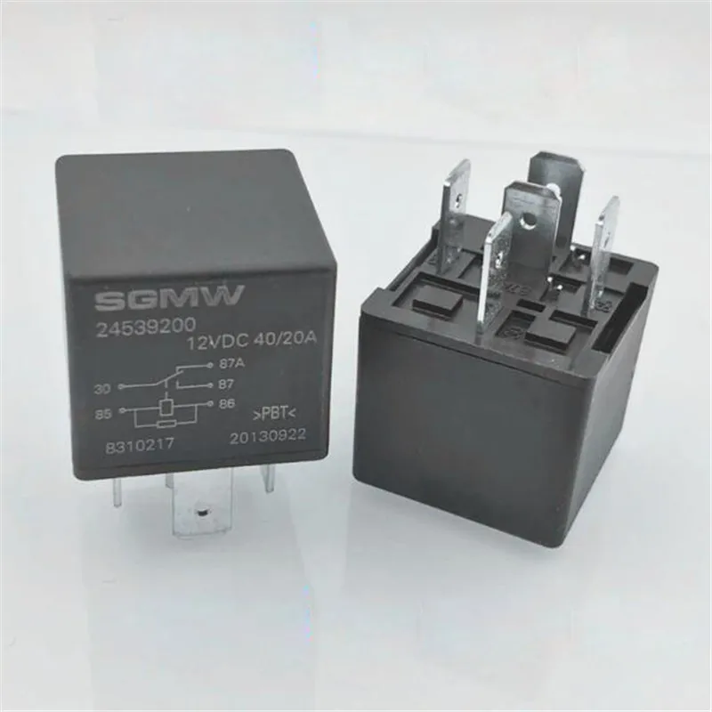 

car auto 12V relay 24539200 12VDC 40A 5PIN
